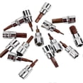 thumbnail image 2 of 1/4 Inch Drive Metric Hex Key Hex Socket Bit Hexagon H2 H3 H4 H5 H6 H7 H8 H10, 2 of 5