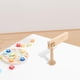 thumbnail image 2 of Sonajero de madera con forma de trinquete, instrumento musical tradicional mexicano, ideal para eventos deportivos, fiestas, celebraciones, cumpleaños y juegos de fútbol, 2 of 7