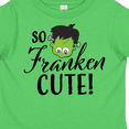 thumbnail image 4 of Inktastic Halloween So Franken Cute Boys or Girls Toddler T-Shirt, 4 of 5
