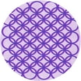 thumbnail image 1 of Ahgly Company Machine Washable Indoor Round Transitional Blossom Pink Area Rugs, 7' Round, 1 of 7
