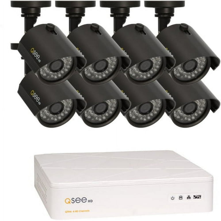 qsee Security Surveillance System 8カメラ Amazon.com : Qsee 5MP Security Camera System Wired with