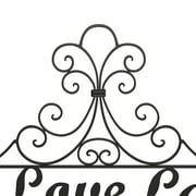 Metal Cutout-Live Laugh Love Decorative Wall Sign-3D Word Art Home Accent Decor-Modern Rustic or Vintage Farmhouse Style by Lavish Home