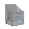 thumbnail image 7 of COVERS&ALL Outdoor Chair Covers, Made of 18 Oz Waterproof & UV-Resistant Cover Tuff Fabric, Suitable for Indoors/Outdoors (34"H x 33"D x 31"W, Grey), 7 of 7