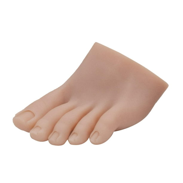 Maniquí de pie flexible y móvil para entrenamiento y práctica de uñas suaves Dejo un