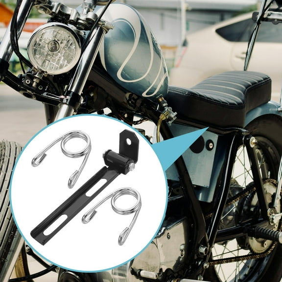 KALLORY  Motorcycle Solo Seat Mount Bracket Springs Mounting