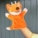 thumbnail image 5 of Toy de animal de peluche zorros de títeres jugando a la mano títere niños juguetón joyas interactivas juguete, 5 of 7