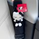 thumbnail image 2 of Sanrioed-funda protectora para cinturón de seguridad de coche, muñeco de peluche de la serie Black Hellokittys Kuromi, accesorios creativos para Interior de coche Kawaii, 2 of 5