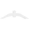 thumbnail image 2 of 60"W x 17 1/2"H x 6"D x 6"F, 7/12 Pitch, Archdale Architectural Grade PVC Gable Bracket, 2 of 8