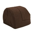 thumbnail image 5 of GOOPAWS Covered Cat & Dog Bed, Coffee, 5 of 7