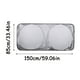 thumbnail image 4 of Xihbxyly Parasoles para Coche, Cortinas Opacas de Tela Revestida, Aro de Acero con Doble Memoria, Protección Interior Más Fresca, Diseño Fácil de Transportar, Bloqueo Total de Rayos, Imprescindible p, 4 of 4