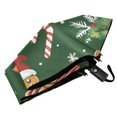 thumbnail image 6 of FORMRS Travel Umbrella Folding Auto Open Close Windproof Rain UV Protection, Christmas Tree, 6 of 8