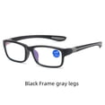 thumbnail image 5 of Gafas de presbicia, gafas de presbicia deportivas con marco de dos colores y anti luz azul, gafas de presbicia con marco negro y rojo, gafas de presbicia para hombres y mujeres, gafas claras, 5 of 5