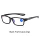 thumbnail image 2 of Gafas de presbicia, gafas de presbicia deportivas con marco de dos colores y anti luz azul, gafas de presbicia con marco negro y rojo, gafas de presbicia para hombres y mujeres, gafas claras, 2 of 5