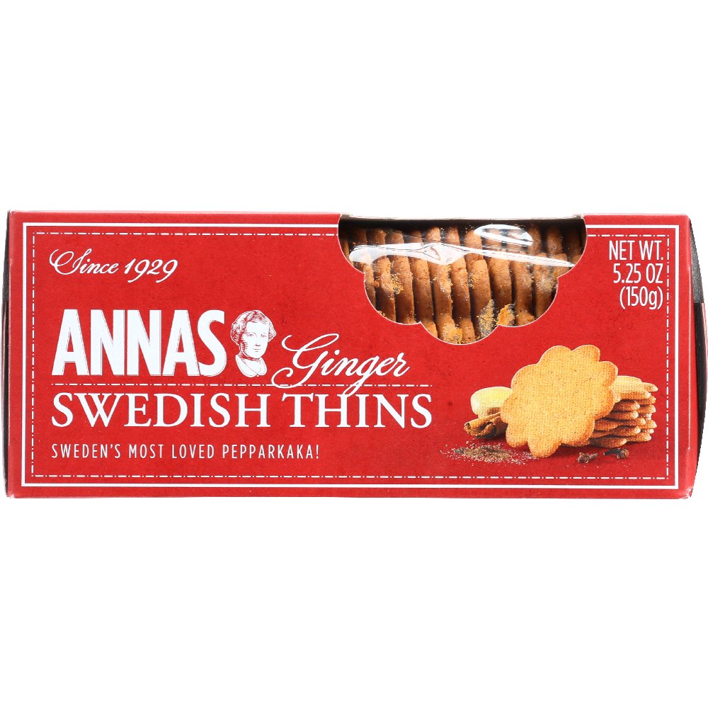 Anna's Swedish Ginger Thin Cookies, 5.25 Oz.