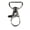 1-Inch, variant on 5/8 Inch D Ring Swivel Snap Hook - Silver - 5 Pack