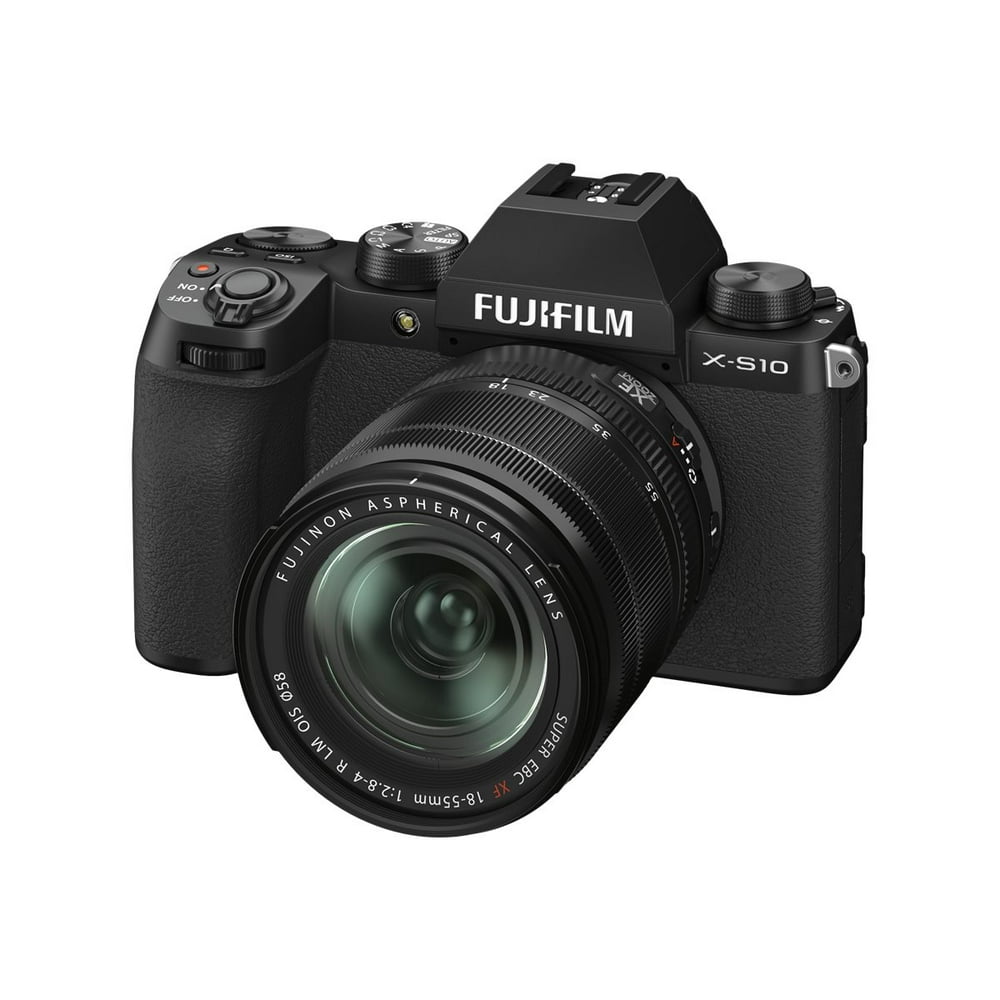 Fujifilm XS10 Mirrorless Digital Camera XF1855mm Lens Kit Black