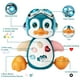 thumbnail image 1 of Penguin Baby Crawling Toys Juguetes interactivos musicales no tóxicos para 3-6Y (Azul B), 1 of 9