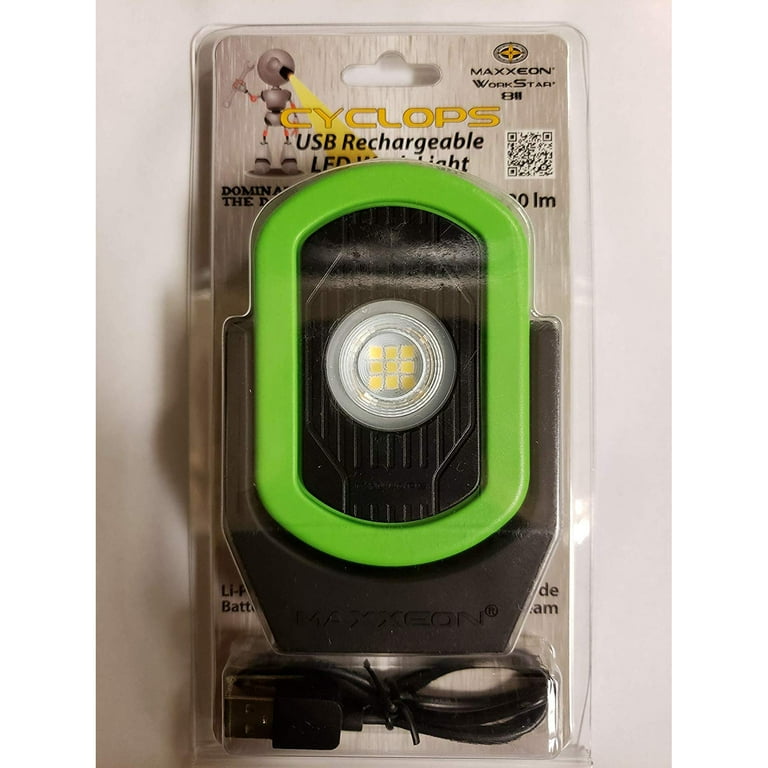 Maxxeon MXN00811 720 Lumens USB Rechargeable LED Work Light