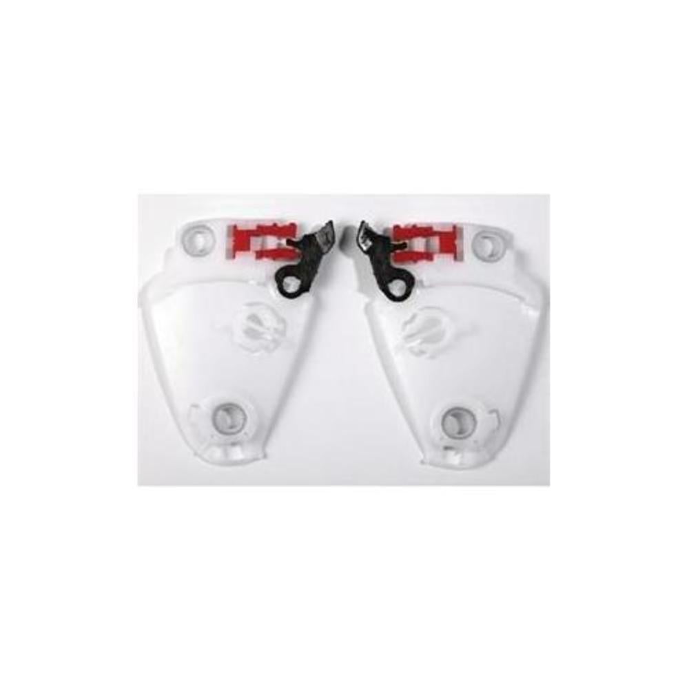White/One Size Arai SZ/c Replacement Parts Shield Base Plate Set Pair Street Motorcycle Helmet Accessories 
