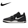 thumbnail image 3 of Zapatillas de baloncesto Nike Original Legacy 312 Low de color negro, azul y rojo de caña baja, zapatillas informales cómodas, 3 of 5
