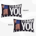 thumbnail image 2 of Yiaed Veterans Day2 Print Brushed Microfiber Envelope Pillowcases, Standard,Envelope Closure Pillow Cases(Without Pillow Core)-16"x24", 2 of 6