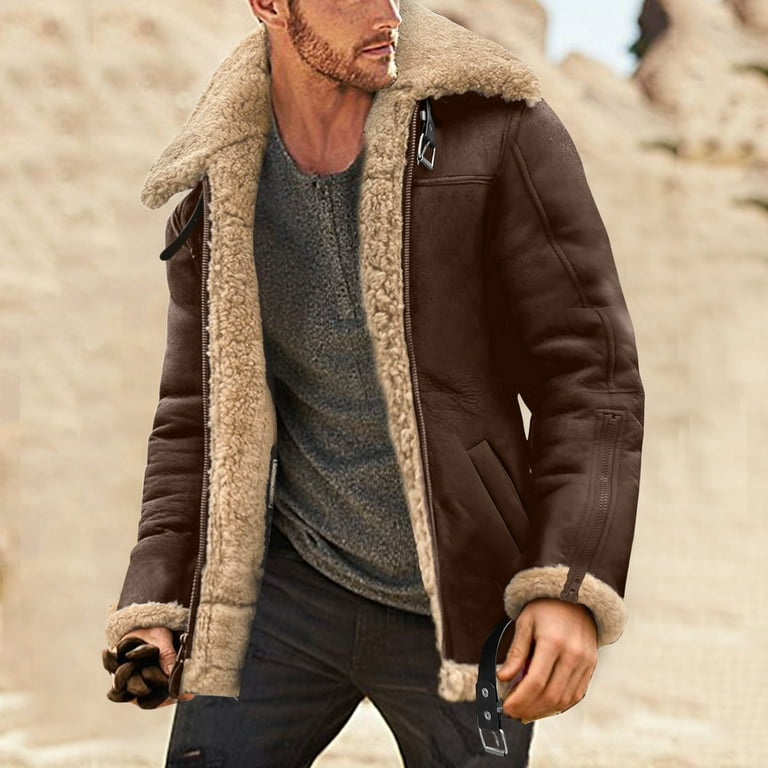 Leather jacket with wool sleeves hotsell