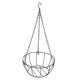 thumbnail image 4 of Metal Hanging Planter Basket with Chain for Balcony and Indoor Plants Round Wire Flower Pot Holder for Outdoor Garden Decor, 4 of 4