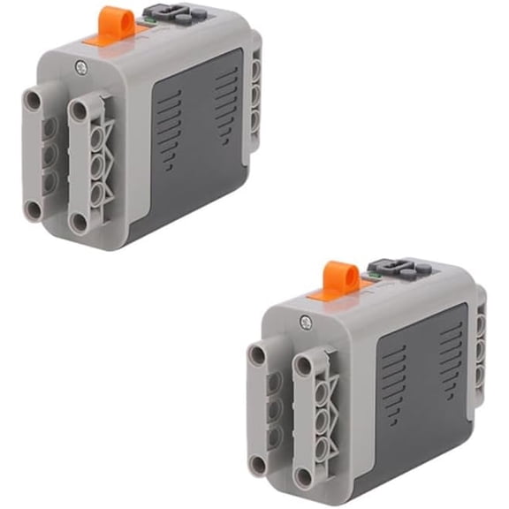 Technical Parts 8881 AA Battery Box Compatible with Standard Building Blocks MOC Power Functions Car Train Motor Modification