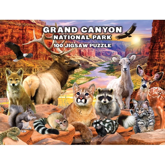 MasterPieces 100 Piece Jigsaw Puzzle for Kids - Grand Canyon National Park