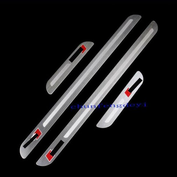 4pcs Stainless Steel Door Sill Plate Welcome Pedal for Audi A3 V8 2012 2013-2016