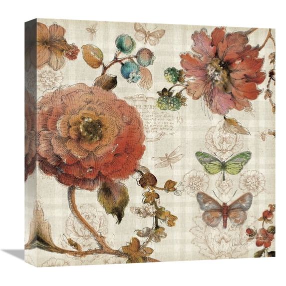 Global Gallery's 'French Country IV' By Lisa Audit Stretched Canvas Wall Art