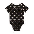 thumbnail image 6 of Xecao Western Cowboy Print Baby and Toddler Short Sleeve Bodysuit,One-piece 100% Organic Cotton for Infant Baby-6 Months, 6 of 7