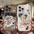 thumbnail image 4 of O-one p-pieces Luffys Anime para Apple iPhone 15 14 13 12 11 XS XR X 8 7 Pro Max Plus Pro funda de teléfono de escalera de ojo suave a prueba de golpes, 4 of 5