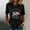 Black, variant on Cotton Tops for Women Oversized T-shirts Cotton Gauze Tops for Women Womens Sweatshirts Women's Tops, Tees & Blouses Plain T Shirts for Women Boho Tops for Women Dressy Top Blackish Green L