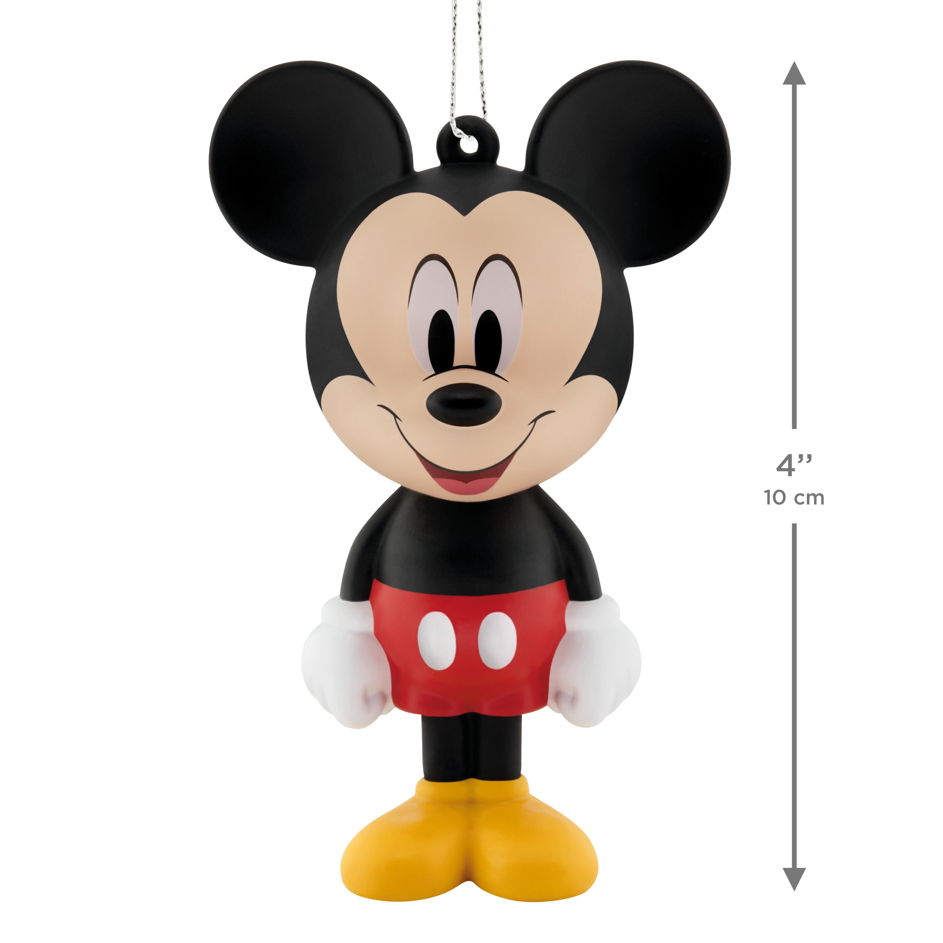 Hallmark Christmas Ornament (Disney Mickey Mouse, Shatterproof), 1 Count