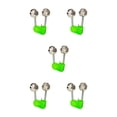 thumbnail image 3 of sweethay Paquete de 10, alarma de mordedura de pesca, indicador luminoso, luces de luz nocturna, Sensor de movimiento de alerta elástico verde para typ 3 5piezas sweethay CBP203739, 3 of 5
