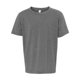thumbnail image 1 of Next Level Big Boy's Crewneck Shrinkage Gorgeous camiseta, XS, gris jaspeado oscuro Siguiente nivel 3312, 1 of 1