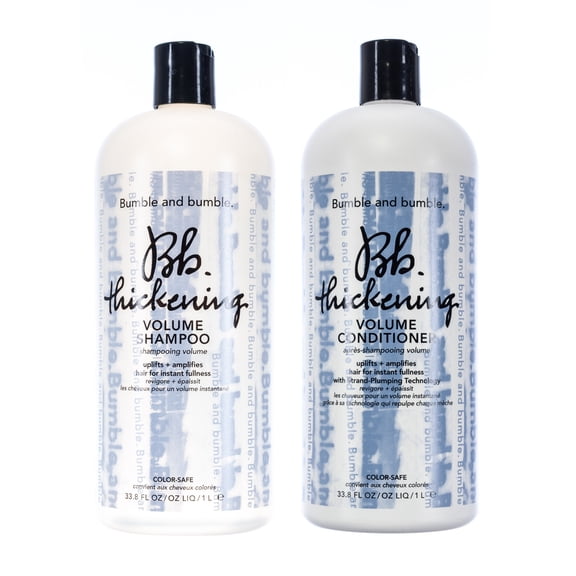 Bumble and Bumble Thickening Volume Shampoo and Conditioner 33.8oz/1L