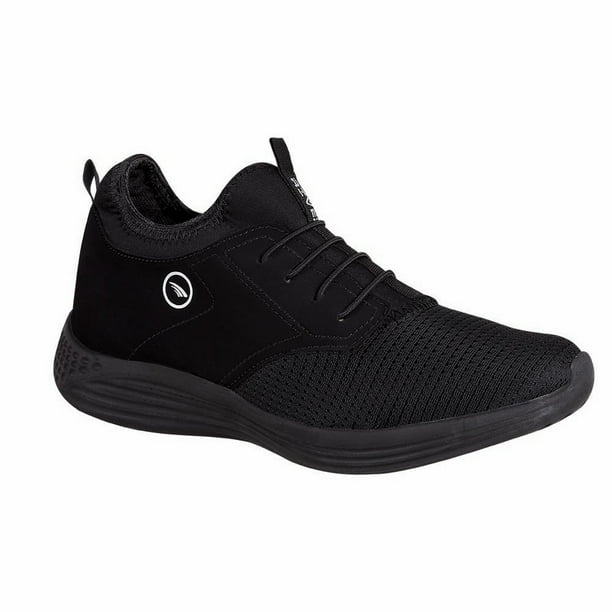 Tenis Deportivo Mujer Casual Negro Cordones Castalia Casual