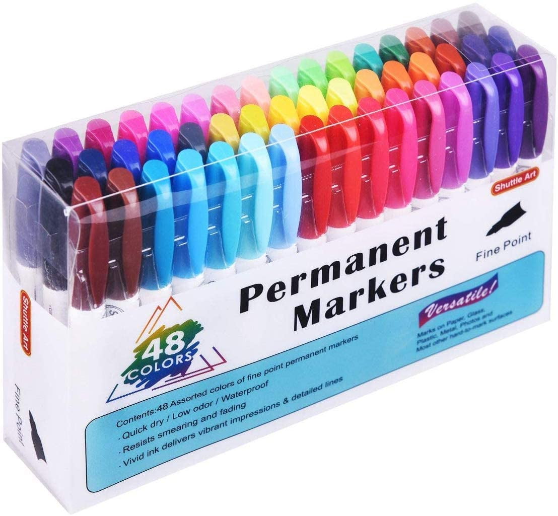 30 Color Alcohol Marker Pens Bright Permanent For Coloring - Temu