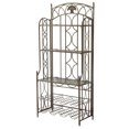 thumbnail image 2 of International Caravan Mandalay Iron Bakers Wine Rack in Matte Brown, 2 of 2