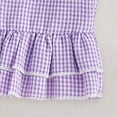 thumbnail image 6 of Hessimy Girls Soft Workout Sweatpants Lightweight Casual Athletic Joggers Pants with Pockets(Purple,9-12 Months), 6 of 7