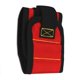 thumbnail image 3 of Muñequera Bolsa de herramientas Clavos Tornillos Pernos Brocas Almacenamiento Organizador ajustable Adsorción fuerte Carpintería Electricista Rojo Methold HA009388-02, 3 of 6