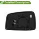 thumbnail image 4 of Reemplazo de vidrio del espejo derecho sin calefacción Unique Bargains Door Wing con placa de respaldo No. 876211F000/876211F301 para KIA SPORTAGE 2005-2010, 4 of 6