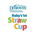 thumbnail image 6 of Dr. Brown's Milestones Baby's First Straw Cup with Weighted Straw, 9oz, Vintage Yellow, 6m+, 1 Pack, 6 of 12