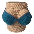 thumbnail image 2 of Crochet Bikinis Wine Bottle Sweaters Knitted Wine Bottle For Table Centerpieces, 2 of 9