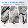 thumbnail image 5 of White Shoe Cleaner Cream, Multipurpose No Wash Cleaning Paste with Sponge for Leather Sneakers Soles Removes Dirt, 5 of 8