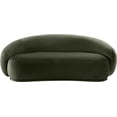 thumbnail image 3 of Meridian Furniture Emery Green Velvet Loveseat, 3 of 9