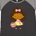 thumbnail image 4 of Inktastic Easter African American Girl Women's Plus Size T-Shirt, 4 of 5