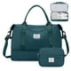 thumbnail image 1 of Bolsa de fin de semana SYCNB para mujer con compartimento para zapatos y artículos de tocador, 1 of 9